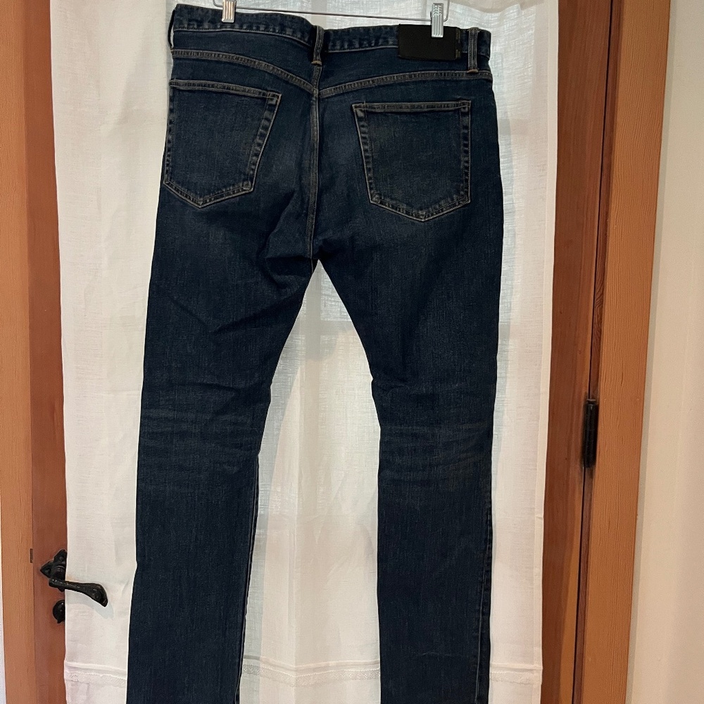 Buck Mason maverick Slim Fit Denim 36 x 34 14oz Double dipped denim - Picture 2 of 4